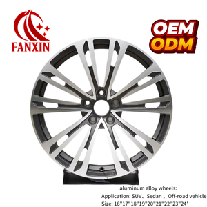 Jantes de voiture en alliage d'aluminium forgé de haute qualité, 18/19/20/21/22 pouces, 5X108 5X139.7, multi-rayons, cinq trous, adaptées à la Honda Civic - Product Image 1