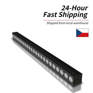 AICPOSE Lámpara de Pared Lineal de Aleación de Aluminio, 24 Piezas, Pixel RGBW 4 en 1, Luz LED para Pared - Product Image 1