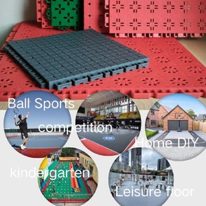 Manufacturer <strong>3x3</strong> Easy Install Modular PP Court Interlocking <strong>Tiles</strong> Outdoor Anti-Slip Backyard Basketball Court Futsal Court - Product Image 3