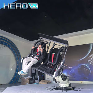 HEROVR 6軸VRロボットアームプロジェクト - ショッピングモールの屋内/屋外での使用のための未来的なアーケード映画体験（金属製） - Product Image 1