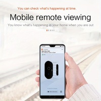 Capteur de porte et de fenêtre intelligent WiFi Tuya App, détecteur d'ouverture et de fermeture, alarme de sécurité, capteur de porte WiFi