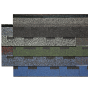 Bardeaux de toiture écoénergétiques Matériaux de construction Bardeaux à double couche Toiture en asphalte rouge pour la conception de <span class=keywords><strong>maisons</strong></span> américaines - Product Image 5