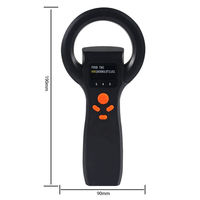 Escáner de Animales RFID con Pantalla TFT a Color de 1.14'', Lector de Microchip Portátil FDX-B HDX