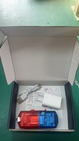 Lampe d'épaule rechargeable USB, lumière LED clignotante en plastique PC, étanche, pour la sécurité routière, lumière de signalisation de danger