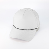 Casquettes de golf flottantes imperméables à 5 panneaux Hydro Performance personnalisées en gros avec logo sur mesure pour hommes et femmes