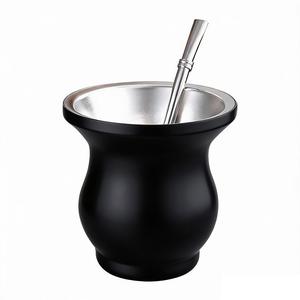 Vente en gros de gobelets à yerba mate en acier inoxydable à double paroi de 300 ml, en acier inoxydable 18/8 - Product Image 1