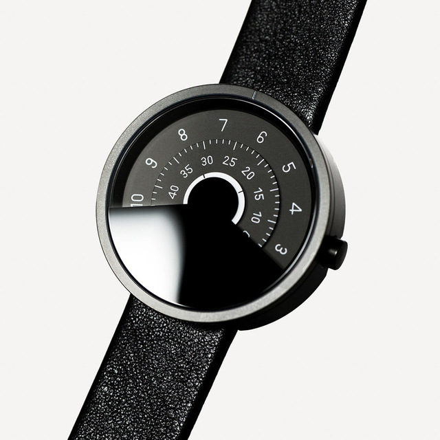 Men's Creative Watch Pin-free Display Simple Dial Men's Mechanical Watch High-end Watch Sport Business Hybrid Mechanical Watch