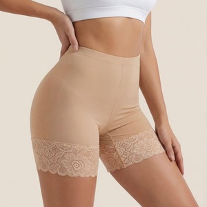 Transfronterizo K017 #   Pantalones de Seguridad de Talle Grande con Encaje, Transpirables, de Poliéster y Algodón, de Talle Alto y Entrepierna Plana, Estilo Europeo <span class=keywords><strong>Americano</strong></span> - Product Image 1