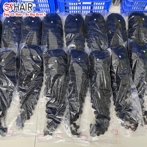 Perruques bouclées birmanes de 14 à 40 pouces, cheveux humains vierges, <span class=keywords><strong>afro</strong></span> crépus bouclés, transparentes pour perruque Lace Front, avec baby hair, sans colle, petit bonnet - Product Image 6