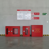 Boîte de sécurité ignifuge en plastique pour extincteur, boîte à batterie, boîte ignifuge pour LiFePO4, boîte pour gaz