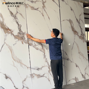 Pannello di parete in fibra di bambù in legno solido pannello di pietra di carbonio sfondo di marmo pannello di parete decorativo interno - Product Image 1