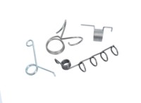 Clips de serrage en acier inoxydable de type bobine pour verrouiller les bocaux de conservation avec ouverture en verre