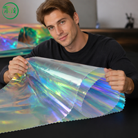 Film TPU holographique irisé personnalisé, imperméable et écologique, pour sacs à main, lamination de verre, accessoires de bricolage pour jouets
