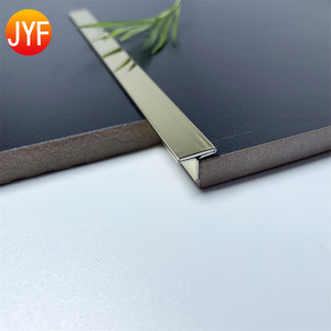 S04074 Nhà Máy Ban Đầu Cung Cấp Thép Không Gỉ Vàng <span class=keywords><strong>T</strong></span> Hồ Sơ Trang Trí Gương Trim - Product Image 3