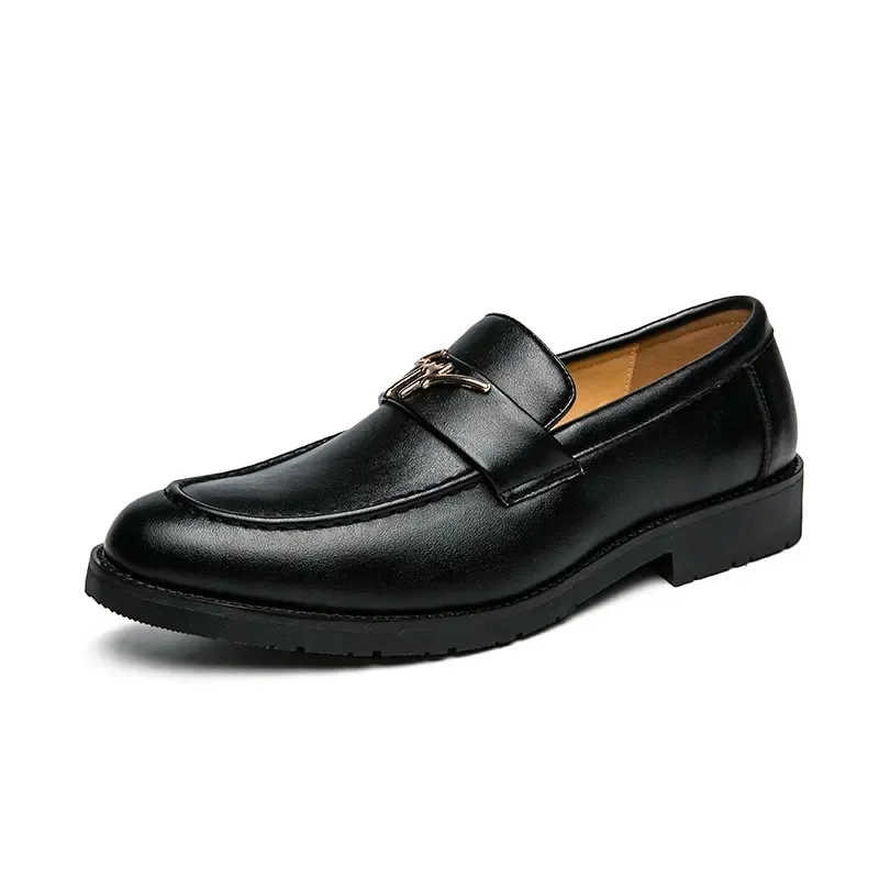 Hot Comfortable Fashion Design Hot Selling Formal Slip On Loafers Men Leather Dress Shoes