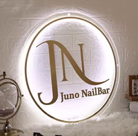 Enseignes néon LED personnalisées avec logo, design imprimé UV, enseigne lumineuse personnalisée pour la publicité, les hôtels et les bars - à brancher, étanche IP65