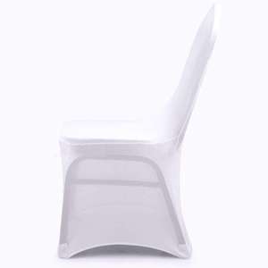 50Pcs Polyester Stretch <strong>Chair</strong> Slipcover White Partybanquet Spandex Wedding <strong>Chair</strong> <strong>Covers</strong> for Events - Product Image 3