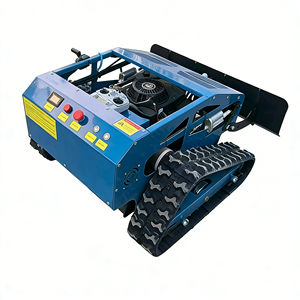 เครื่องตัดหญ้าแบบควบคุมระยะไกล 550 มม. ใช้เครื่องยนต์เบนซิน พร้อมอุปกรณ์ไถหิมะ สำหรับฟาร์มและสนามหญ้า - Product Image 4