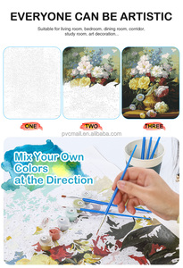 Peinture à l'huile acrylique de haute qualité, fournisseur d'art, peinture par numéros, <span class=keywords><strong>anime</strong></span>, peinture à l'huile numérique personnalisée, peinture par numéros en provenance de Chine - Product Image 3