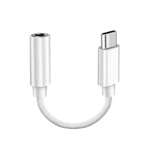 Magelei Cheap Price 3.5mm Type C Aux Adapter USB C To 3.5MM Headphone Earphone Jack Adapter Audio Cable Mobile Phone Accessories