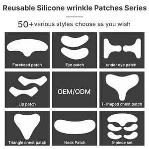 Tampon adhésif anti-rides en silicone Patch de poitrine imperméable et réutilisable Patches de poitrine triangle en silicone avec <span class=keywords><strong>huile</strong></span> <span class=keywords><strong>essentielle</strong></span> de rose - Product Image 2