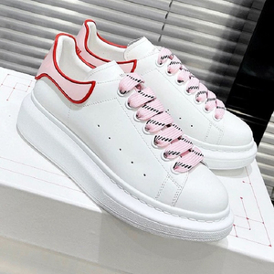 Zapatos de Mujer de Alta Calidad, Mocasines Casuales con Suela Gruesa de Goma, Diseño de Parches, Tendencia de Moda Otoñal en Blanco - Product Image 4