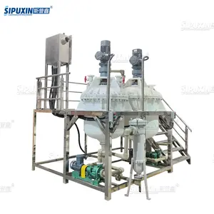 2024 5000L Hot Sale Polypropylene Agitator Tank Plastic Chemical Mixer Industrial Mixing Machine