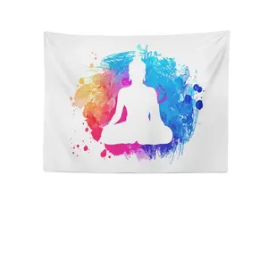 Buddha Tapestry Yoga Meditation Hippie Psychedelic Tapestry Chakra