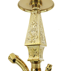 Factory Direct Sale Egyptian Hookah Set Hot Sale Zinc-alloy Shisha Customizable <strong>Hubbly</strong> <strong>Bubbly</strong> Wholesale Narguile Water <strong>Pipe</strong> - Product Image 6