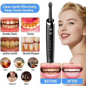 Multifunctional Tooth Polisher Electric Dental <b>Cleaner</b> IPX6 Waterproof 5 Modes With Replacement Heads Home Use - Product Image 4