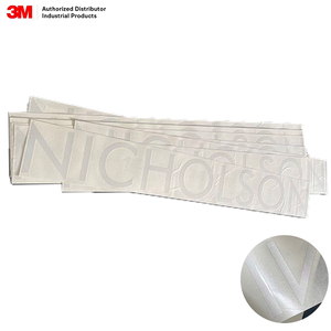 Rouleau de vinyle réfléchissant imprimable 3M 610C, film publicitaire sensible à la pression, autocollants personnalisés pour signalisation de véhicules - Product Image 1