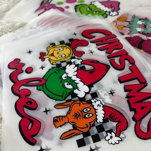 Washable Custom Christmas DTF <strong>Transfers</strong> Ready to Press <strong>Iron</strong> <strong>on</strong> <strong>Transfers</strong> Dtf Screen Printed Heat <strong>Transfers</strong> for T-Shirts - Product Image 1