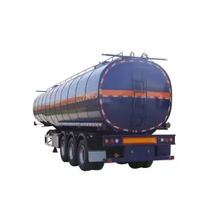 Venta caliente nuevo 3 ejes 40mc 45t 50t 5000 litros camión cisterna de combustible