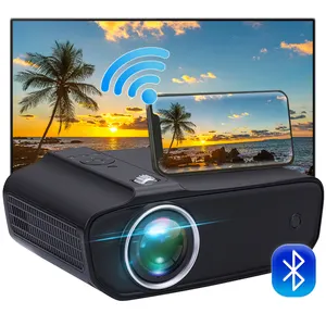 Wholesale P69 Native 1080P Portable Projector 5G Full HD WiFi BT Projector Movie Video Beamer 4K Proyector