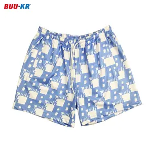 Buker Mesh Shorts Double Layer 5 Inch Inseam Custom,Men Luxury Unisex 6 Inch Inseam OEM Polyester Mesh Shorts