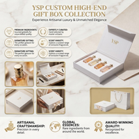 Ensemble d'emballage de parfum blanc de luxe sur mesure, boîte rigide pliable à fermeture magnétique avec insert personnalisé