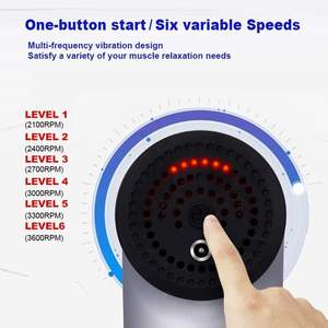 Pistolet de massage corporel miniature sans fil électrique portable à bas prix - Product Image 5