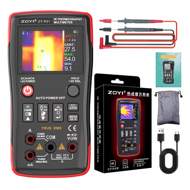 ZOYI ZT-R01Handhled Digital Multimeter DMM with Thermal Imaging Camera Good Price