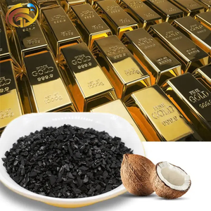 مصنع Guangyuan توريد مباشر لمصنعي مسحوق جوز الهند والكربون المنشط 6x12 الكربون المنشط لامتصاص الذهب - Product Image 4