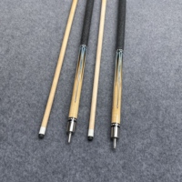 Queue de billard professionnelle à prix d'usine, 58 pouces, personnalisée, avec fût en érable canadien, joint Uni-Loc, pointe de 12,5 mm, pour débutant
