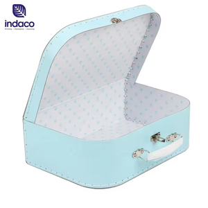 Kraft Paper Cute Chest Child <b>Gift</b> <b>Box</b> <b>Hexagon</b> Kid Jewelry Suitcase for Girls Baby Round Shape Treasure Cardboard Package - Product Image 4