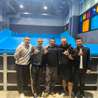 Surfstage Premium Indoor Dual Lane Surf Simulator Machine à vagues à configuration haut de gamme en acier pour la Russie
