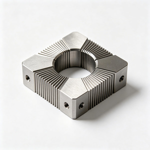 Componenti di Precisione Non Standard in Lega di <span class=keywords><strong>Alluminio</strong></span> Lavorati a 5 Assi con <span class=keywords><strong>Cromatura</strong></span>, Precisione 0,003mm, Componenti Robotici Personalizzati - Product Image 3