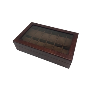 Caja <span class=keywords><strong>de</strong></span> Madera Rústica Pequeña para Manualidades, Caja <span class=keywords><strong>de</strong></span> Madera Vintage para Relojes con Tapa con <span class=keywords><strong>Bisagras</strong></span>, Venta al por Mayor - Product Image 3