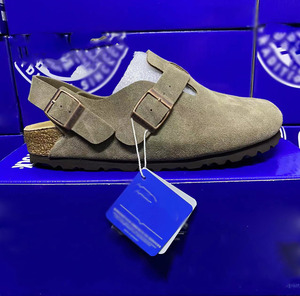 2026 En gros Sandales <span class=keywords><strong>Birkenstock</strong></span> à semelle souple, unisexe, décontractées, pantoufles d'été, sabots unis <span class=keywords><strong>Birkenstock</strong></span> - Product Image 3