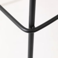 Chaises de bar à prix d'usine en gros, mobilier de maison, pieds en métal, tabourets de cuisine noirs, chaises hautes pour bar