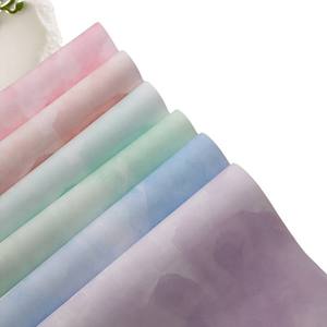 Papier d'Emballage Artistique Imperméable à l'Eau avec Fleurs en Papier <span class=keywords><strong>Aquarelle</strong></span> Faite à la Main Romantique <span class=keywords><strong>Bouquet</strong></span> Matériel de Fleuriste Non Couché Gravure - Product Image 5