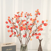 Buket Bunga Physalis Bunga Sutra Buatan Realistis Desain Buah Lentera Keberuntungan Premium Seperti Asli untuk Pernikahan