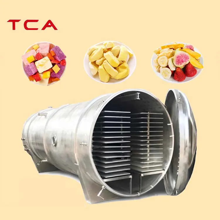TCA лиофилизатор, сублимационная сушилка от производителя, вакуумная сублимационная система для фруктов, сушеные машины, лиофилизатор овощей, пищевые