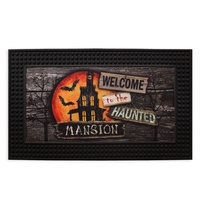 Outdoor LED Musik-Lichtsensor Halloween Gummi-Türmatte mit Schreieffekt